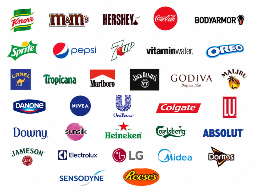 OIK Display e-ink POP display client brands logo wall