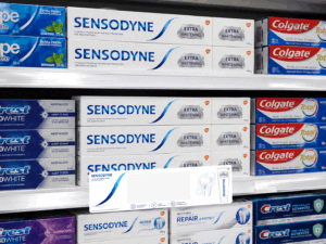 SENSODYYNE eink Shelf Display