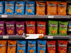 doritos eink shelf talker | OIK Display